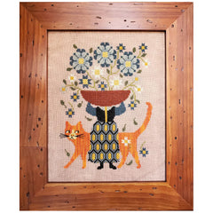 The Artsy Housewife The Florist Cross Stitch Pattern