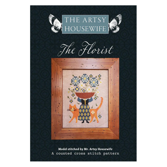 The Artsy Housewife The Florist Cross Stitch Pattern