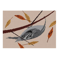 The Meredith Collection Charley Harper Designs Brown Creeper Needlepoint Canvas