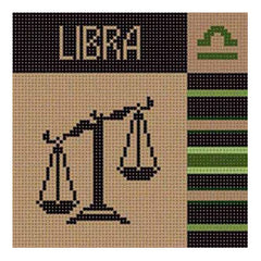 The Meredith Collection Susan Treglown Libra Needlepoint Canvas