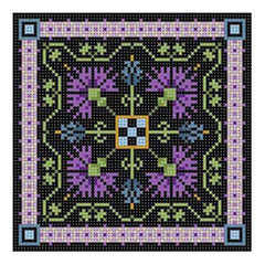 The Meredith Collection Susan Treglown Thistle Needlepoint Canvas