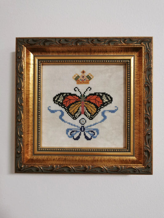 The Blackberry Rabbit The Monarch Cross Stitch Pattern