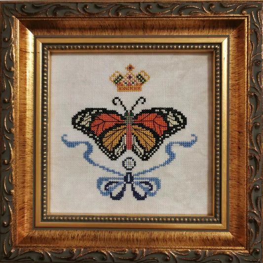 The Blackberry Rabbit The Monarch Cross Stitch Pattern