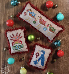 The Blue Flower Merry Menagerie 2024 Cross Stitch Pattern