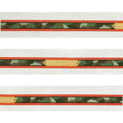 The Gingham Stitchery The Squirrel and the Snail Camo Belt Needlepoint Canvas