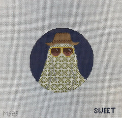 The Gingham Stitchery Maddie Sweet Desgins Ghost 2 (Taylor's Version) Needlepoint Canvas