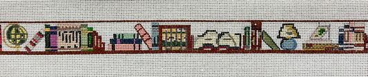 The Meredith Collection Library Belt Needlepoint Canvas