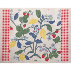 The Plum Stitchery Madcap Cottage Crewel Summer Needlepoint Canvas - 13m