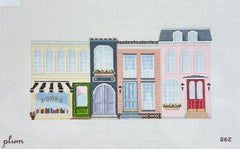The Plum Stitchery Main Street Needlepoint Canvas