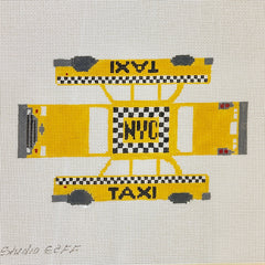 The Studio Midwest Checker Cab Needlepoint Canvas