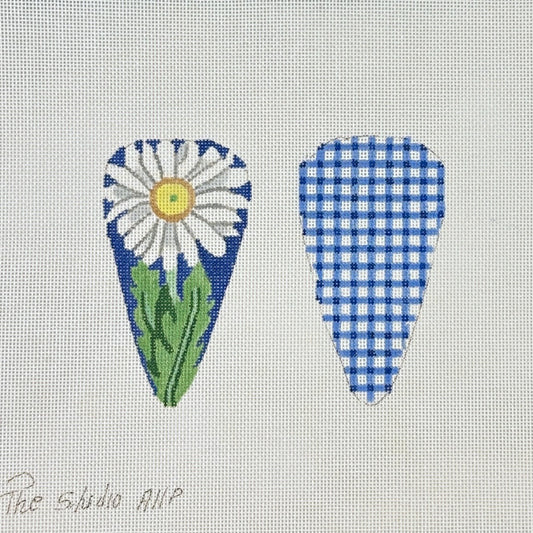 The Studio Midwest Daisy Scissors Case Needlepoint Canvas