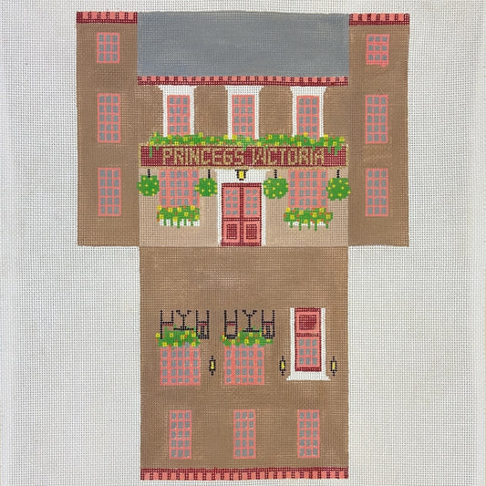 The Studio Midwest London Pub House Purse Needlepoint Canvas