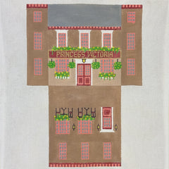 The Studio Midwest London Pub House Purse Needlepoint Canvas