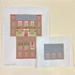 The Studio Midwest London Pub House Purse Needlepoint Canvas