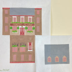 The Studio Midwest London Pub House Purse Needlepoint Canvas