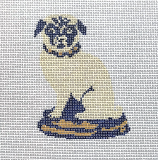 The Plum Stitchery Cecil Needlepoint Canvas