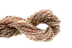 ThreadworX Overdyed Kreinik Braid #8 - 710781 Gilded Golden Pink