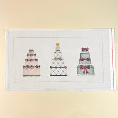 Three Cakes Needlepoint Canvas