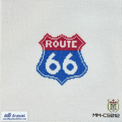 Tilli Tomas Misty Morrow Route 66 Needlepoint Canvas