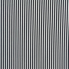 Timeless Treasures Black and White Thin Stripe Cotton Fabric
