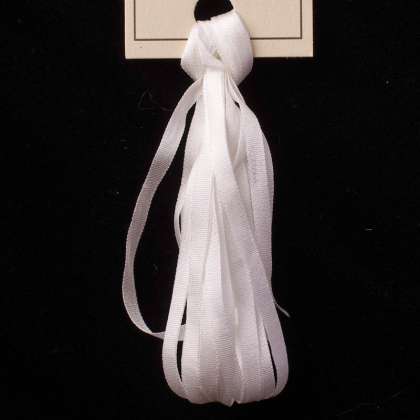 Treenway Silks Ribbon 3.5mm - 0000 Natural White