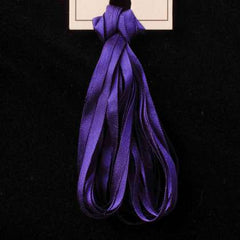 Treenway Silks Ribbon 3.5mm - 0001 Midnight Blue