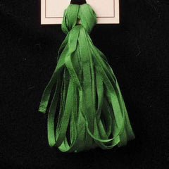 Treenway Silks Ribbon 3.5mm - 0211 Triumph Green