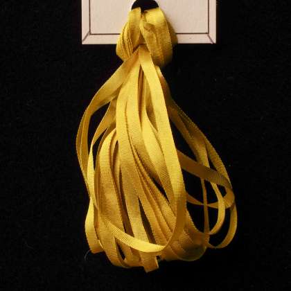 Treenway Silks Ribbon 3.5mm - 0304 Chamomile Gold