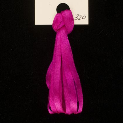 Treenway Silks Ribbon 3.5mm - 0320 Hot Flash