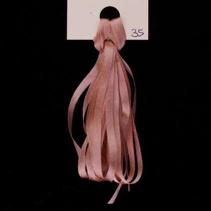 Treenway Silks Ribbon 3.5mm - 0035 Champagne