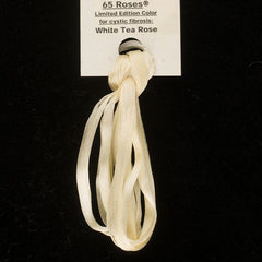 Treenway Silks Ribbon 3.5mm 65 Roses - White Tea Rose