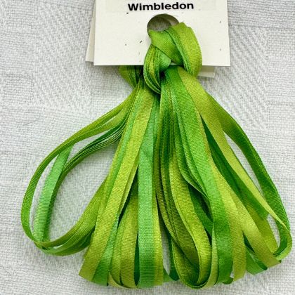 Treenway Silks Ribbon 3.5mm 65 Roses - Wimbledon