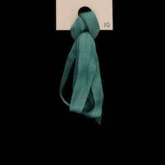 Treenway Silks Ribbon 7mm - 0010 Malachite