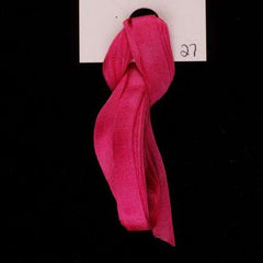 Treenway Silks Ribbon 7mm - 0027 Christmas Cactus