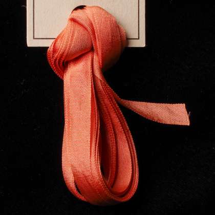 Treenway Silks Ribbon 7mm - 0032 Salmonberry