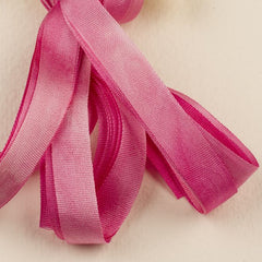 Treenway Silks Ribbon 7mm 65 Roses - Cherry O