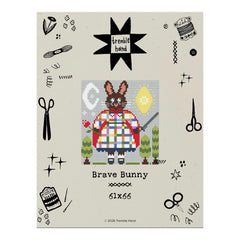 Tremble Hand Brave Bunny Cross Stitch Pattern