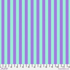 Tula Pink Tent Stripe Cotton Fabric - Petunia