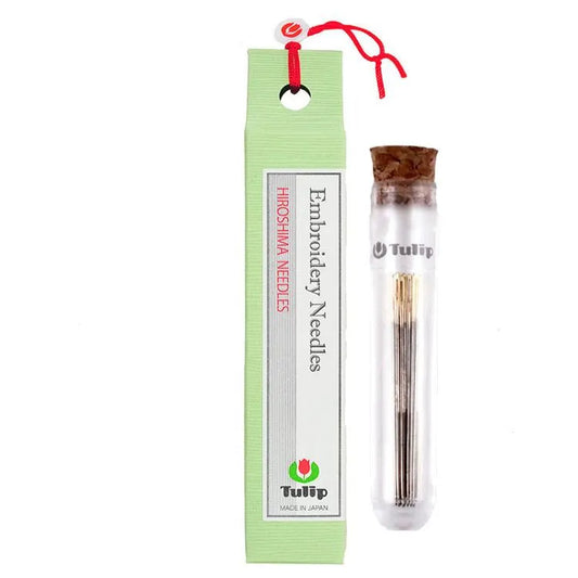 Tulip Embroidery Needles Size 10 Sharp Tip