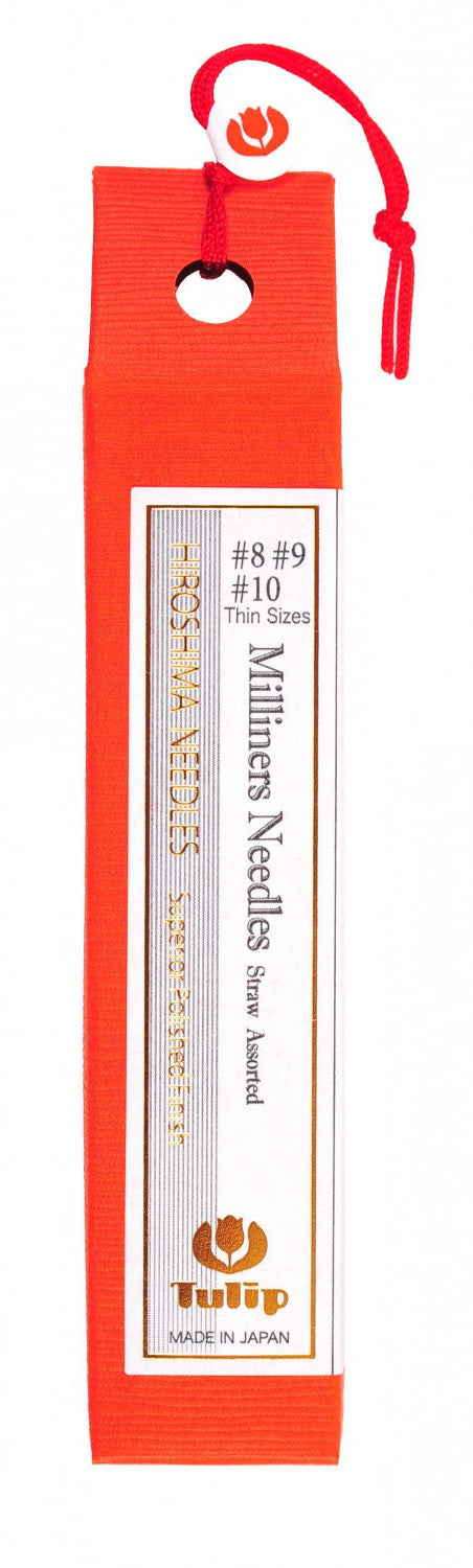 Tulip Milliners Needles Straw Assorted Thin Sizes
