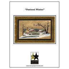 Twin Peak Primitives Pastoral Winter Cross Stitch Pattern