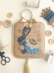 Twin Peaks Primitives Quirky Critters 2024 Sampler Cross Stitch Pattern