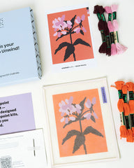 Unwind Studios Joe Pye Weed Needlepoint Kit