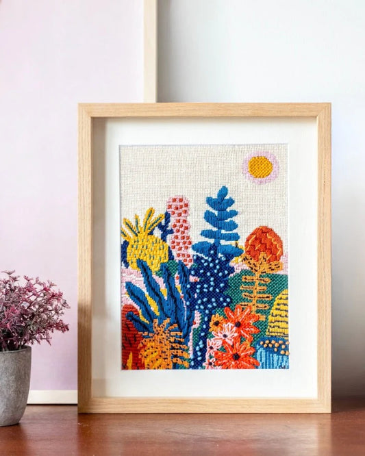 Unwind Studio Garden of Joy Needlepoint Kit