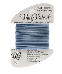 Rainbow Gallery Very Velvet - 241 Light Antique Blue