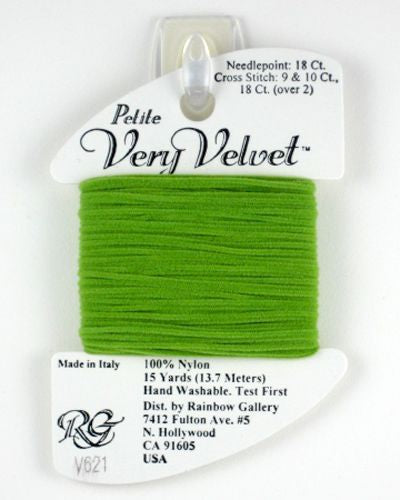 Rainbow Gallery Petite Very Velvet - 621 Light Green