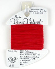 Rainbow Gallery Petite Very Velvet - 631 Christmas Red