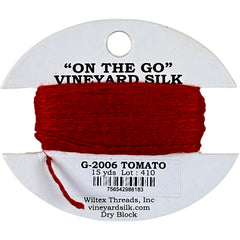 Vineyard Silk Classic On the Go 15 yd Card - 2006 Tomato
