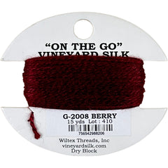 Vineyard Silk Classic On the Go 15 yd Card - 2008 Berry