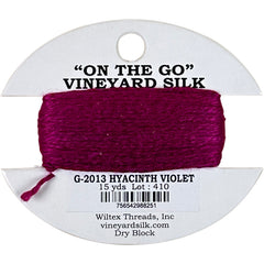 Vineyard Silk Classic On the Go 15 yd Card - 2013 Hyacinth Violet